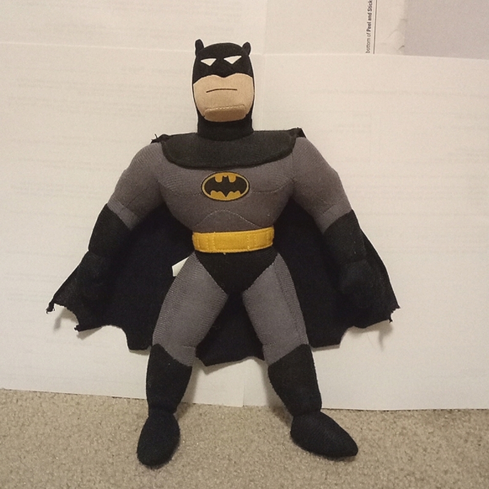 Vintage Batman stuffed doll